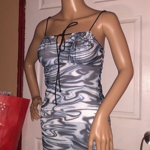 Cotton candy mix dress